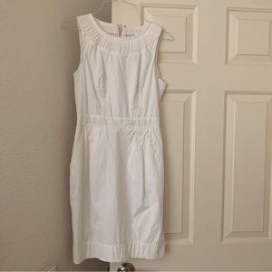 Banana Republic white dress Sz 0P